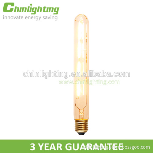 Vintage incandescent bulb T30 tube bulb decoration light dimmable filament led bulb